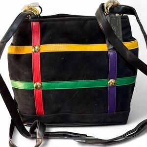 Vintage Colorful Striped Bag